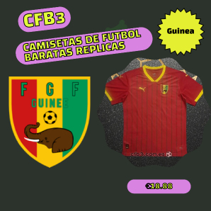 camiseta replica Guinea
